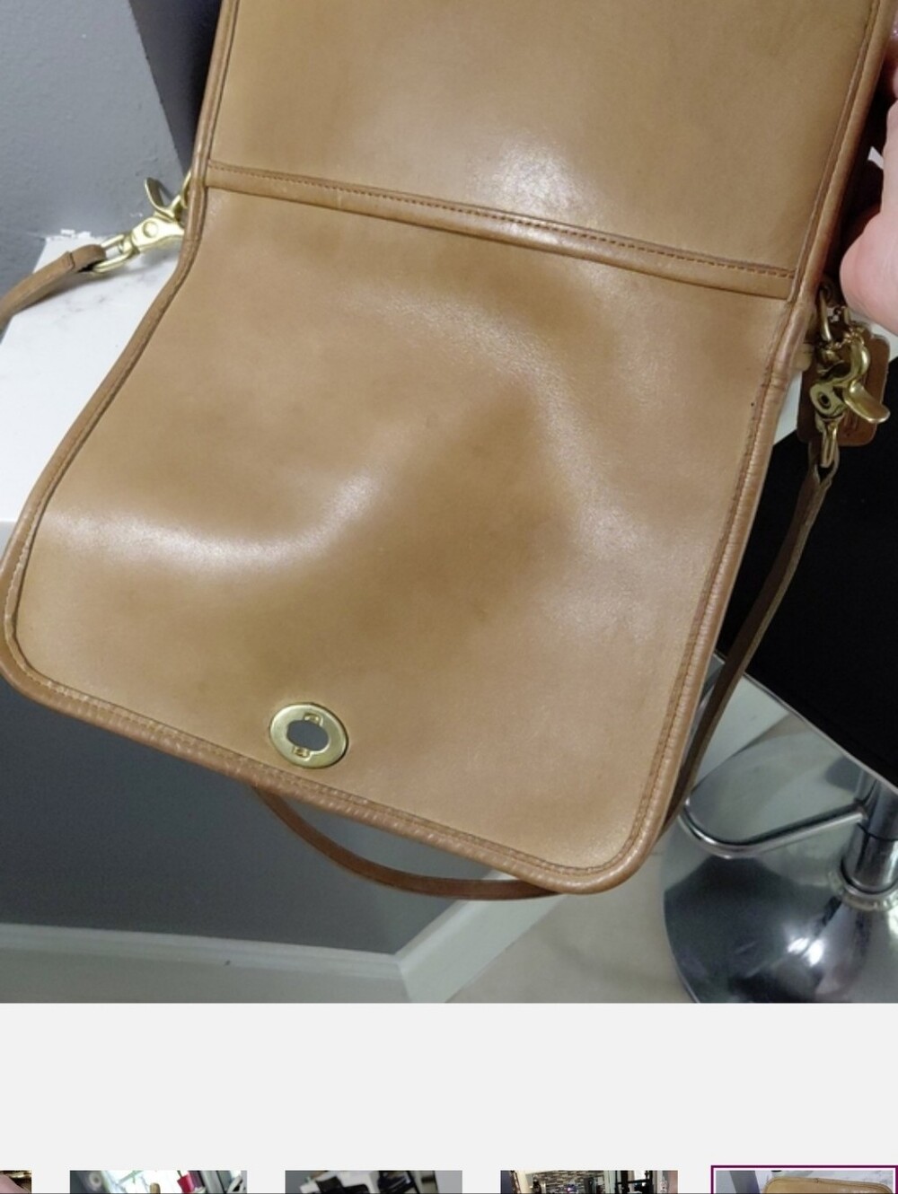 VINTAGE 1992 STONE COACH POCKET BAG - Picture 4 of 16